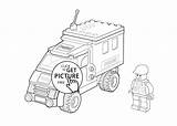 Coloring Car Police Lego Drawing Printable Kids Print Getdrawings Line sketch template
