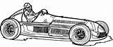 Car Coloring Pages Cars 1950 Racing Formula Vintage Transport Race 1984 1952 1970 sketch template