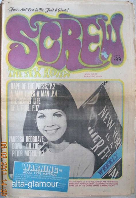 screw the sex review number 0013 may 16 1969 al
