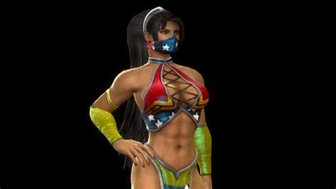 Mortal Kombat 9 Kitana Wonder Woman Youtube