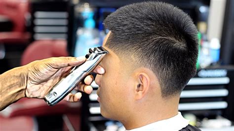 haircut tutorial    cut  burst taper hd youtube