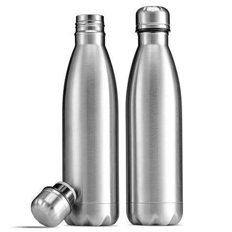finedine stainless steel water bottle set    oz ebay