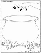 Pot Drawing Coloring Cooking Halloween Pages Witch Drawings Grade Cauldron Template Creative Draw Preschool Creativity Printouts Color Templates Es Kids sketch template