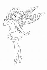 Coloring Pages Rosetta Water Fairy Tinkerbell Popular Fairies Getcolorings sketch template