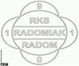 Radomiak Radom Shield sketch template