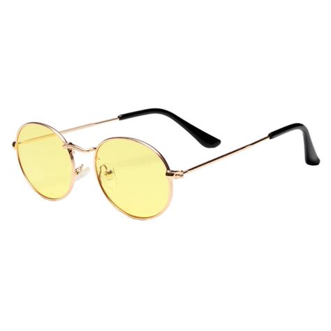 2018 cute sexy retro oval sunglasses women famous brand vintage round
