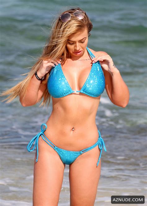 Holly Hagan Sexy Body On The Beach In Ibiza Aznude