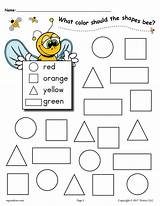 Bee Shape Supplyme Practice Inglese Crescent Attività Matematica sketch template
