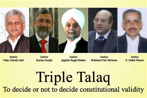 The Issues At Stake In The Triple Talaq Case Lawyers Collective