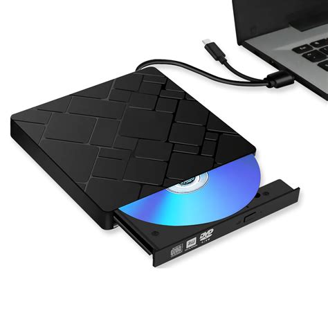 external cd dvd drive usb  type  portable slim cddvd rw disc drive rewriter burner floppy