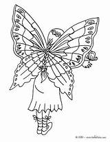 Wings Fairy Coloring Pages Getcolorings sketch template