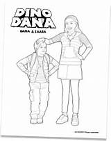 Dana sketch template