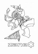 Coloring Zane sketch template