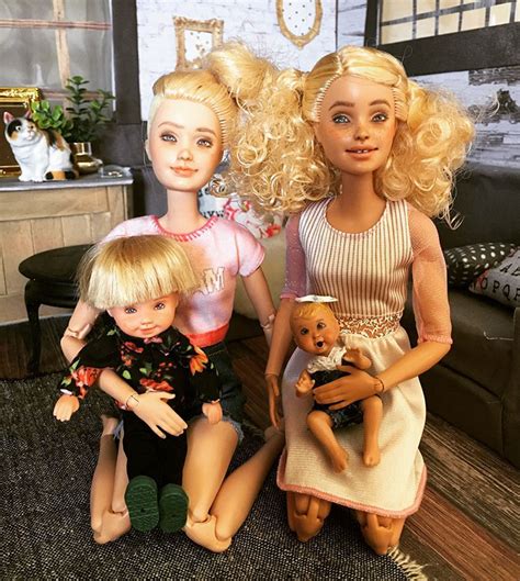 barbie has done almost everything except breastfeeding so this mother