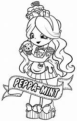 Shopkins Coloring Pages Shoppies Mint Peppa Shoppie Colouring Print Dolls Rocks Printable Sheets Shopkin Doll Color Girls Bloom Rosie Cartoon sketch template