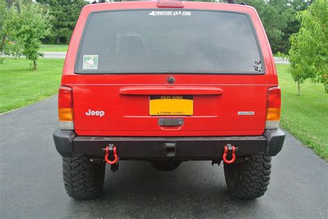 elite rear bumper jeep cherokee xj   affordable offroad