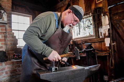 blacksmith carries  ancient art  wilton