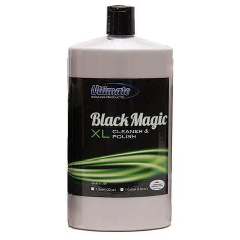 ultimate black magic xl bowling ball cleaner polish quart free