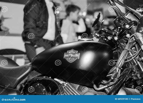 side view  harley davidson motorcycle editorial image image  black metal