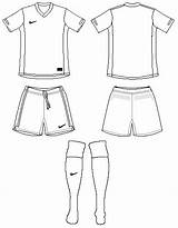 Jersey Soccer Football Template Drawing Printable Nike Uniform Templates Sports Kit Clip Jerseys Kits Coloring Shirt Uniforms Own Pages Testing sketch template