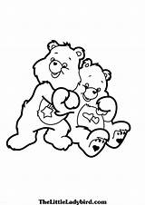 Coloring Pages 80s Popular Bear Care sketch template