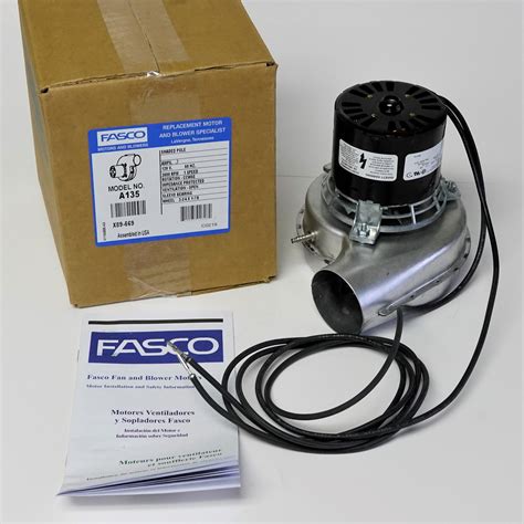 fasco  furnace inducer motor fits lennox jp