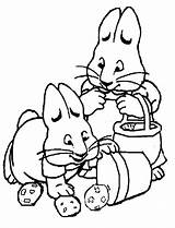 Max Coloring Ruby Accidently Bucket Drop Potatoes sketch template
