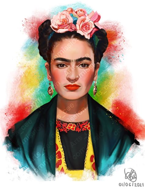 top  imagen dibujos de frida kahlo  color viaterramx