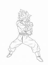 Goku Kaioken Blue Super Saiyan Lineart Deviantart Favourites Add Digital sketch template