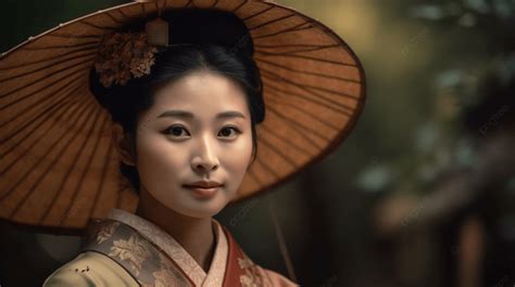 المرأة ترتدي الكيمونو التقليدي وتنظر إلى الكاميرا امرأة أنيقة امرأة