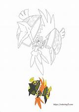 Tapu Koko sketch template