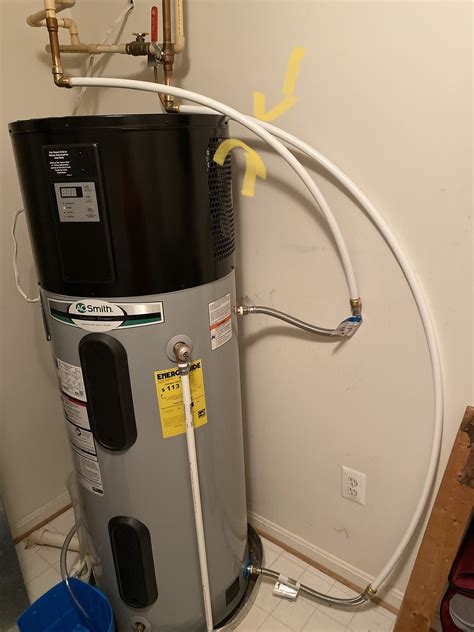 heat pump water heater condensate drain heaterview