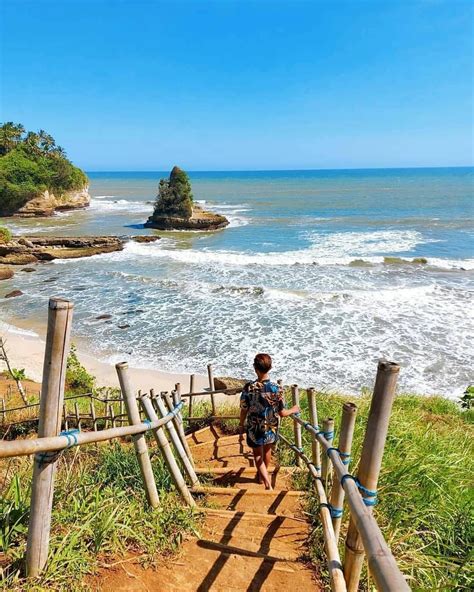 tempat wisata pantai  jawa barat tempat wisata indonesia