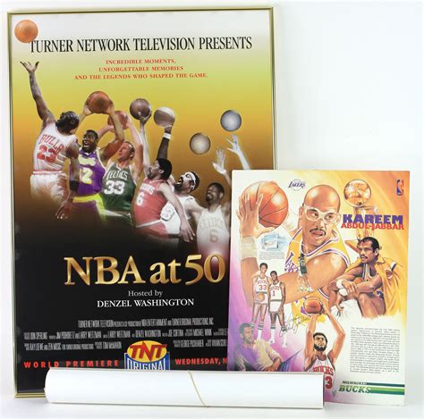 lot detail 1980 s 90 s nba poster collection lot of 9