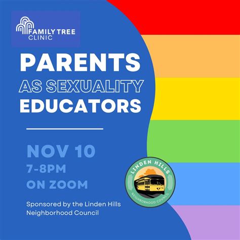 parents  sex educators  forum linden hills neighborhood council
