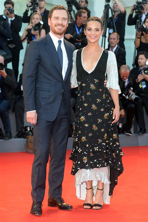 michael fassbender and alicia vikander are perfection at the light