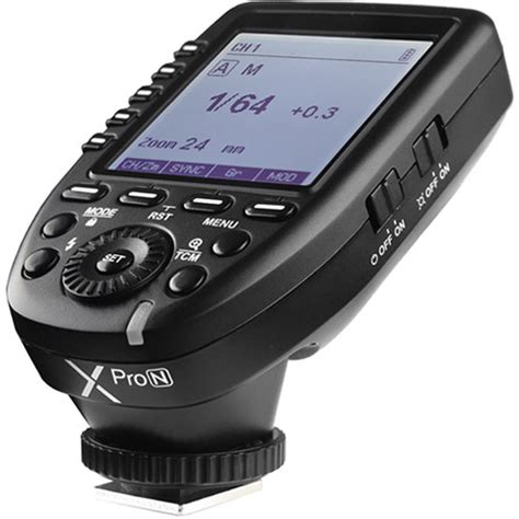godox xpron ttl wireless flash trigger for nikon cameras xpron