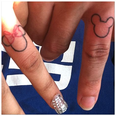 Matching Finger Tattoos For Couple Tattoomagz › Tattoo Designs
