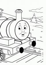 Thomas Coloring Train Pages Tank Engine Face Drawing Percy Colouring Friends Kids Printable Displaypix Getdrawings Book Colorear Para Books Comments sketch template