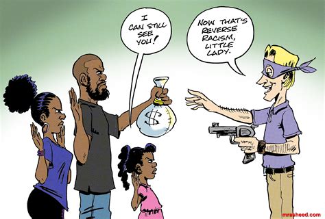 official blog  cartoonist  rasheed racism  theft
