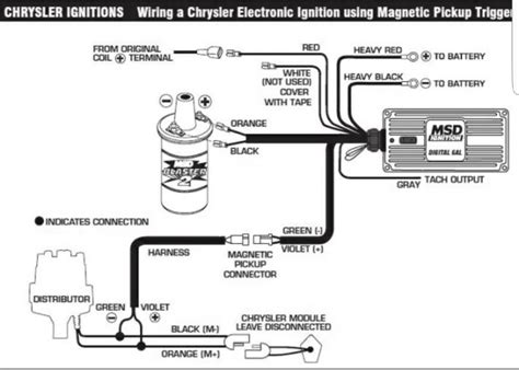 msd al wiring diagram chevy hei wiring diagram  schematic