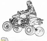 Wheeler Drawing Coloring Atv Quad Clipart Four Sketch Pages Rider Printable Color Sheet Drawings Paintingvalley Cliparts Clip Collection Sketches Library sketch template