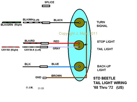 wire tail light wiring diagram robhosking diagram