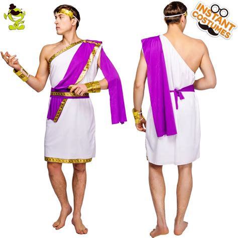 Buy Qlq Adult Men S Roman Costume Role Play