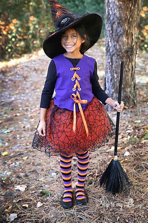 no sew diy witch costume skip to my lou