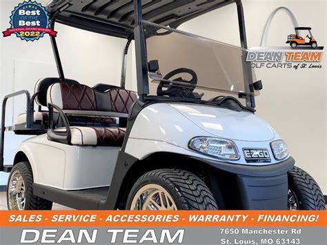ezgo rxv luxury edition  electric  sale  st louis mo  dean team golf carts