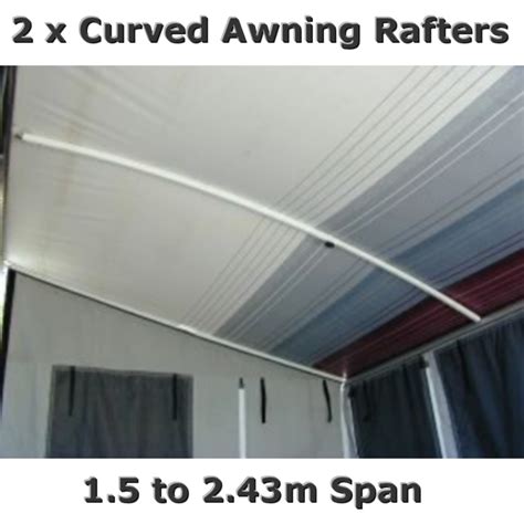 supex acute larger curved caravan awning roof rafter suit carefree dometic