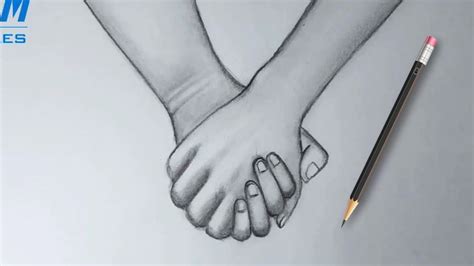 draw people holding hands