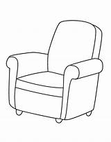 Chair Coloring Pages Colouring Armchairs Mother Armchair Color Template Arm Furniture Kids Book Chairs Designlooter Sheets Christmas House Digital 792px sketch template