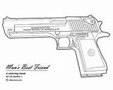 Coloring Handgun Gun Designlooter Wake Sucka Revised Friend Tags Drawing Man Book 192px 24kb sketch template
